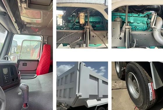 Ventes garanties d'occasion 6*4 8*4 HOWO Chariot de décharge d'occasion pour la construction de transports
