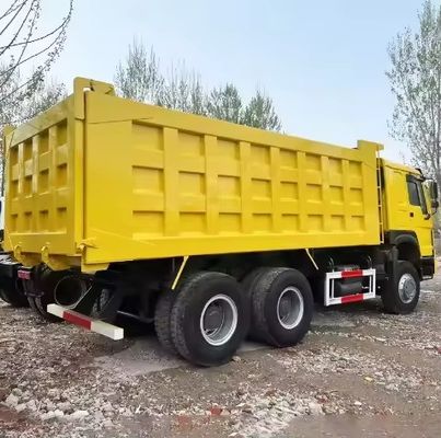 HOWO de seconde main 371 chevaux 6X4 / 8X4 camion de décharge pour l'exploitation minière sans contrôle de vitesse