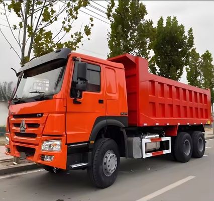 Truque de décharge HOWO 6X4 d'occasion pour l'exploitation minière en Russie