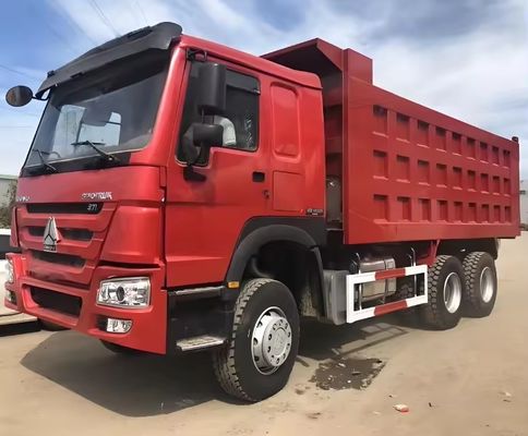 Truque de décharge HOWO 6X4 d'occasion pour l'exploitation minière en Russie
