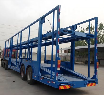 8 Voiture 17m Voiture remorques transport convoyeur Voiture porteuse Semi-remorque Pour le marché russe