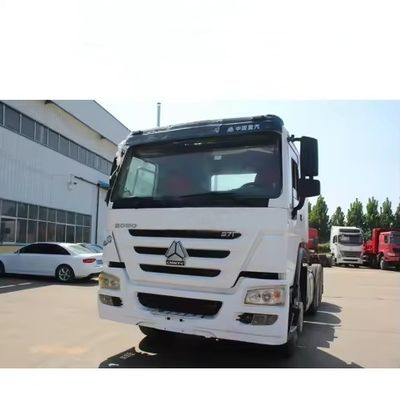 Transmission manuelle Sinotruk HOWO 371hp 6*4 Tireur à tête de tracteur avec fenêtre automatique