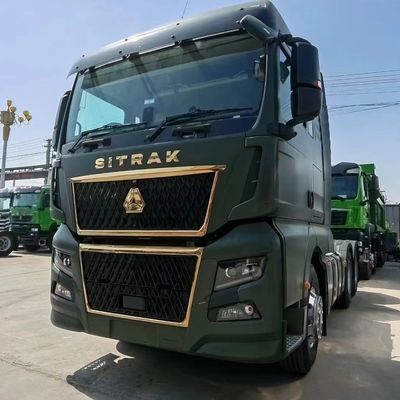Utilisé Sinotruk Sitrak C9H 6X4 540HP à la main droite Man Euro6 Tracteur automatique à remorque