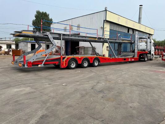 13/16 tonnes Fuwa/BPW Axles Transporteur semi-remorque pour le transport de voitures et de conteneurs