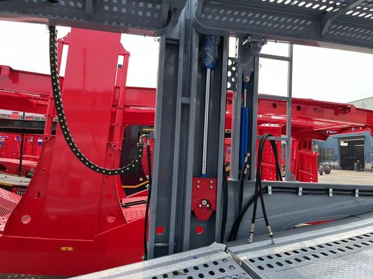 13/16 tonnes Fuwa/BPW Axles Transporteur semi-remorque pour le transport de voitures et de conteneurs