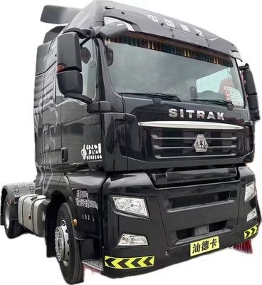 Acier fabriqué Sinotruk Sitrak C7H 480hp-540hp 16 AMT engrenage diesel EURO 6 tracteur tête de camion 6x4 tracteur
