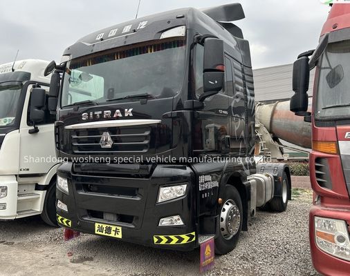 Acier fabriqué Sinotruk Sitrak C7H 480hp-540hp 16 AMT engrenage diesel EURO 6 tracteur tête de camion 6x4 tracteur