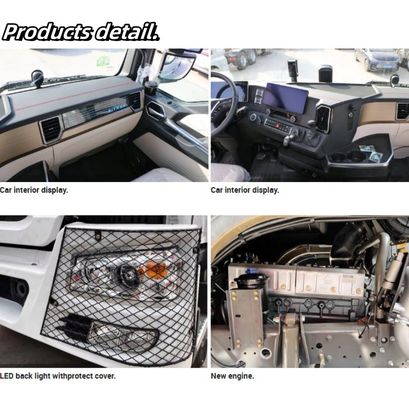 Ségment de camions lourds 6x4 420 ch Sinotruk Sitrak ou Howo C7H 6x6 Tracteur Tête de camion