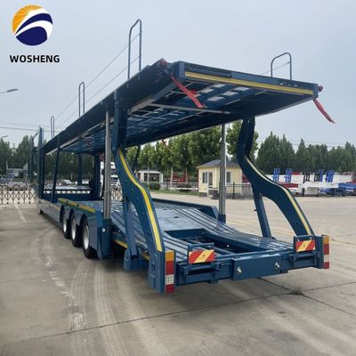 3 essieux à deux étages, semi-remorque pour le transport de VUS/VOR/VUV/MPV