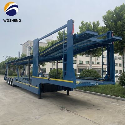 Trailers à deux étages à grande capacité pour le transport de véhicules à moteur léger