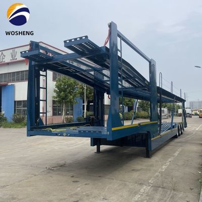 Trailers à deux étages à grande capacité pour le transport de véhicules à moteur léger