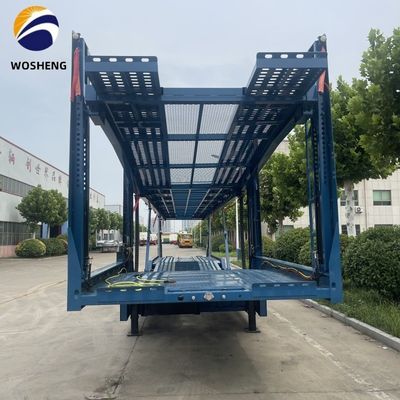 Trailers à deux étages à grande capacité pour le transport de véhicules à moteur léger