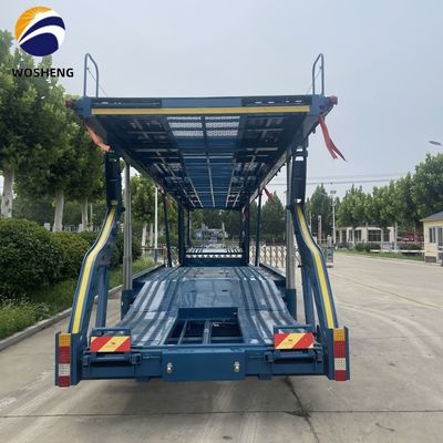 Trailers à deux étages à grande capacité pour le transport de véhicules à moteur léger