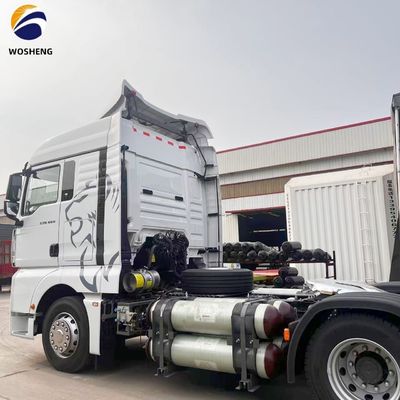Deux rangées de sièges Sinotruck utilisés Sitrak camions tracteurs avec 430 chevaux C7H C9H moteur au mieux