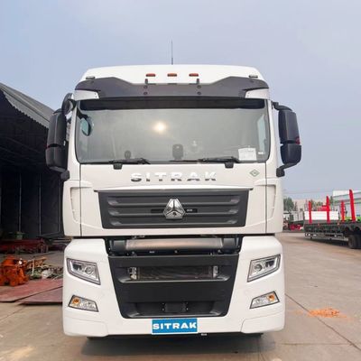 Deux rangées de sièges Sinotruck utilisés Sitrak camions tracteurs avec 430 chevaux C7H C9H moteur au mieux