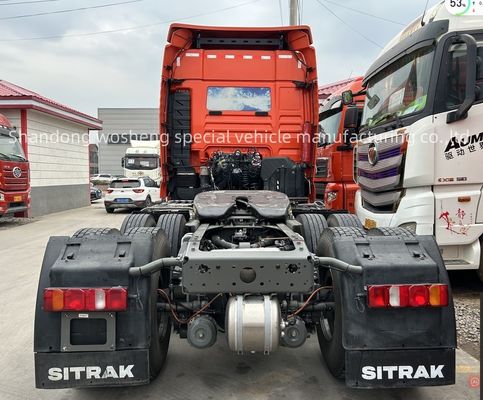 Direction gauche Sinotruck utilisés Sitrak camions tracteurs avec chambre d'air pour vos besoins